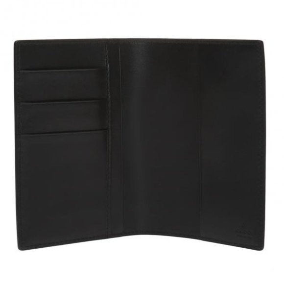 ✈️🛳🏖PASSPORT HOLDER Gucci Bifold in Black NWT - Picture 4 of 6